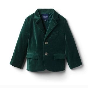 Janie and Jack Velvet Suit